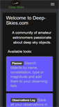 Mobile Screenshot of deep-skies.com